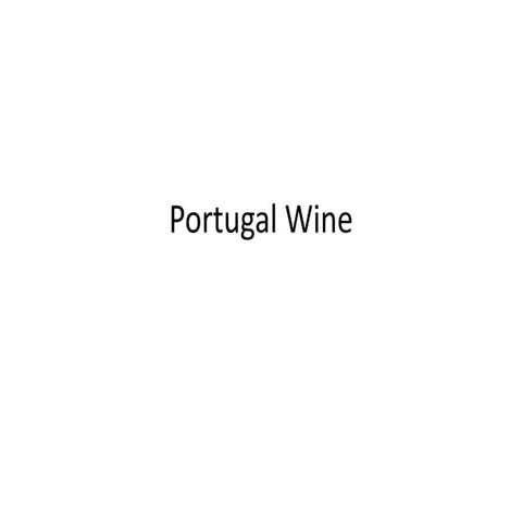 Portugal wine