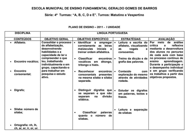 Português 4ª série
