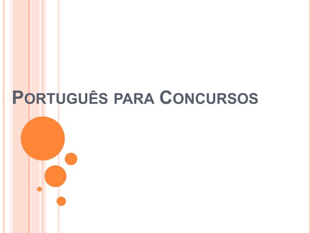 Português para concursos