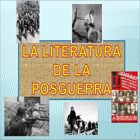 Literatura de la Posguerra