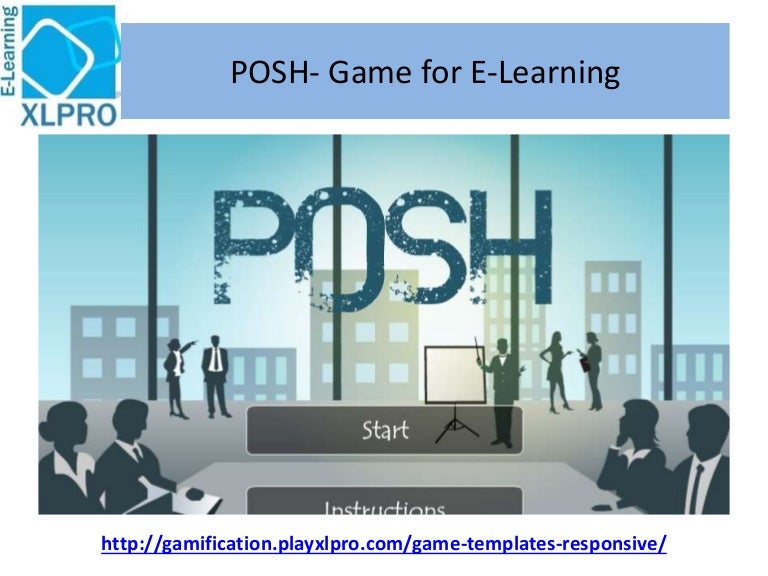 POSH ELearning Game template