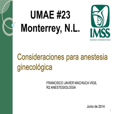anestesia ginecologica (posiciones)