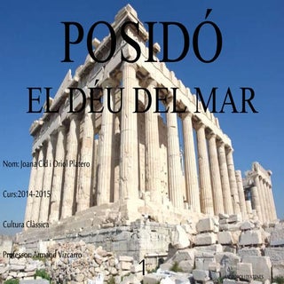 Posidó, presentació de Joana i Oriol.