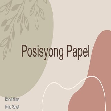 Posisyong-Papel-piling-larang-snhs-.pptx