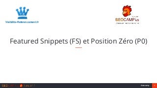 Position 0 seocampus 2017 (Featured Snippets)