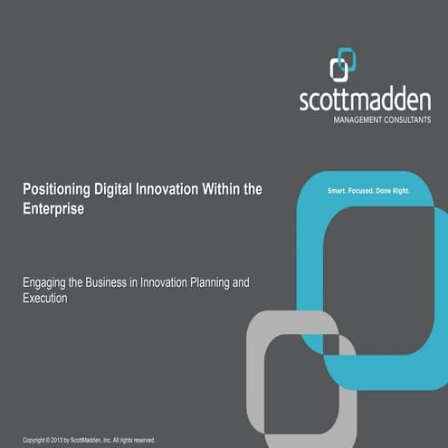 Positioning Digital Innovation Within the Enterprise