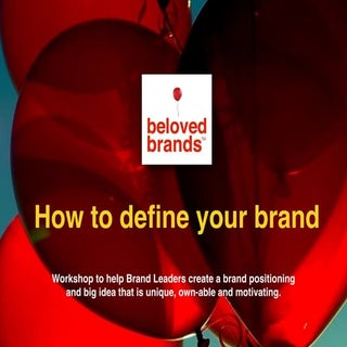 Brand Positioning Workshop