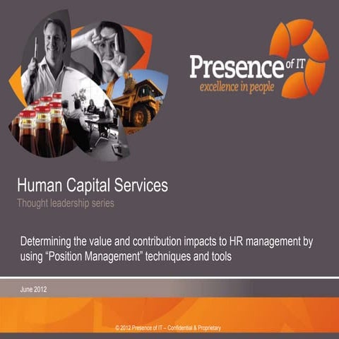 Position management thought leadership series