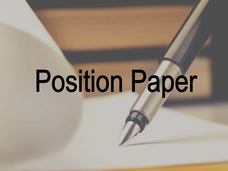 Position Paper