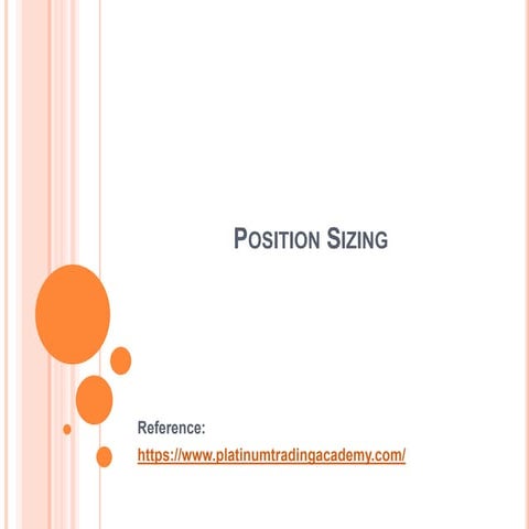 Position sizing