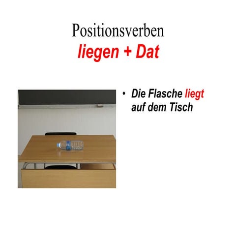 Positionsverben | PPT