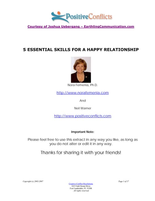 Positive Conflicts
