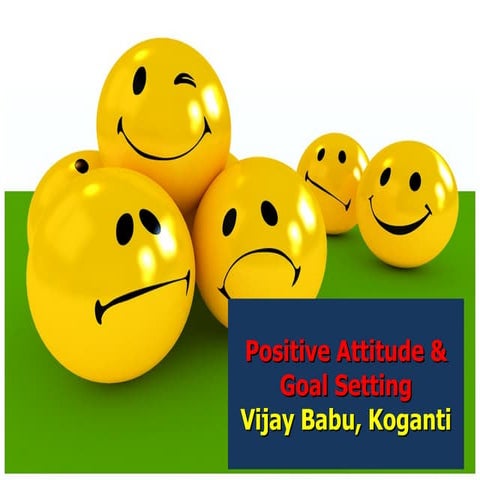Positive Attitude & Goal Setting