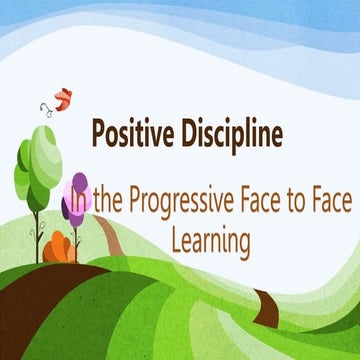 Positive Discipline Presentation of DEPED | PPTX
