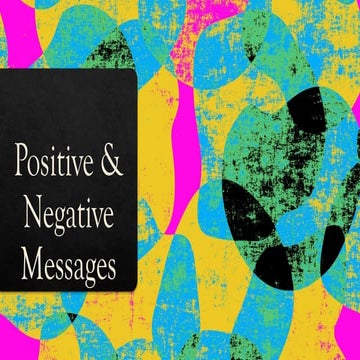Positive & Negative Messages.pptxPositive & Negative Messages.pptx