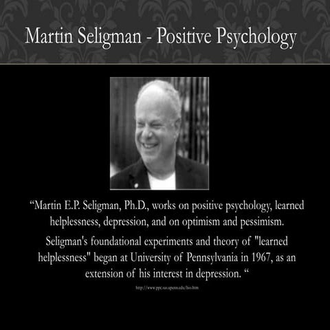 Positive Psychology