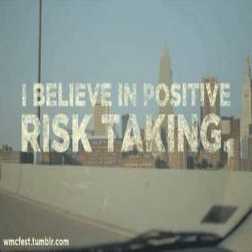 Positive risk taking | PPTX