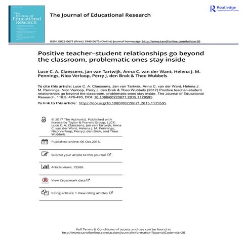 Dynamics for teacher student relationship | PDF