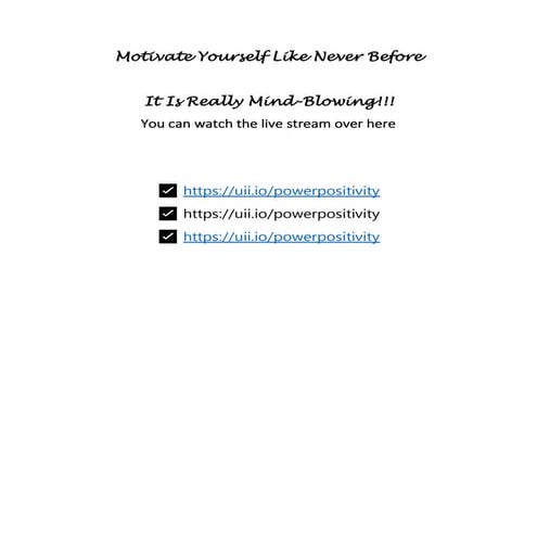 Motivational | PDF