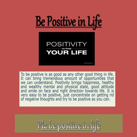 Positivity