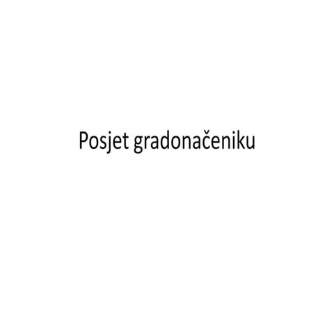 Posjet gradonačeniku