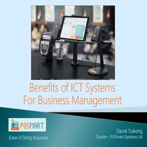 Benefits of Using ICT Systems in Business Management. 
