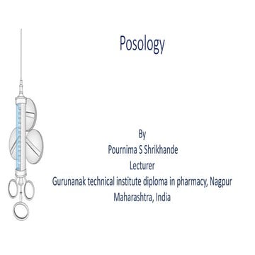 Posology