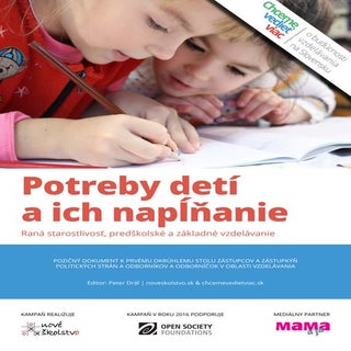 Potreby detí a ich napĺňanie | Pozi...