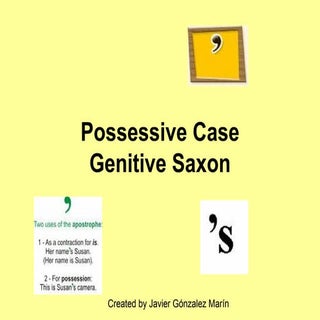 Possessive case