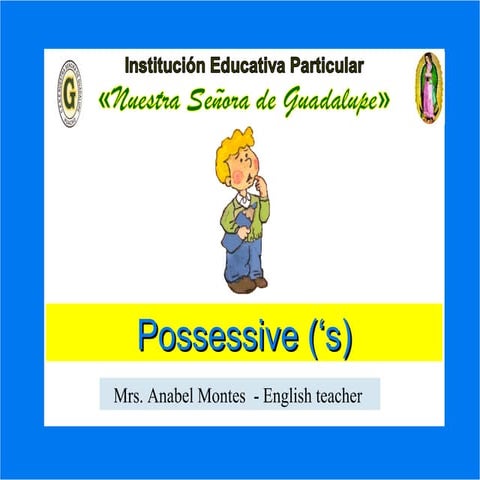 Possessive 'S