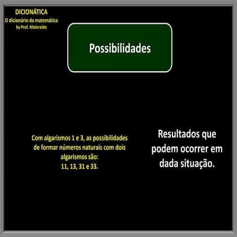 Possibilidades