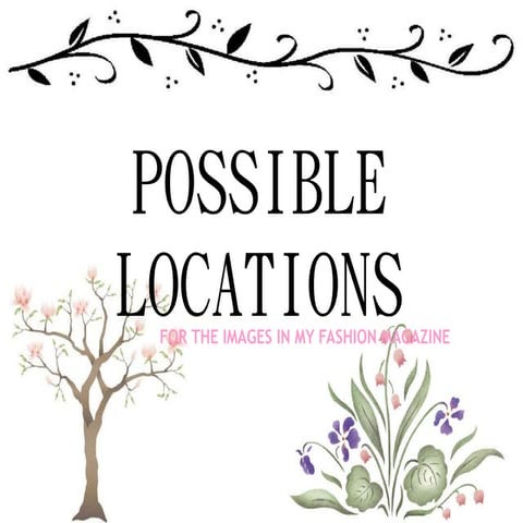 Possible locations for my magazine