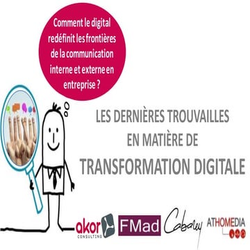 Les dernières trouvailles en matière de transformation digitale