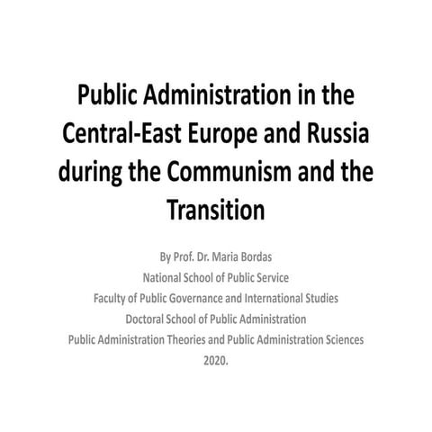 Post communist countries ds - 2020 (1)