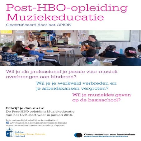 Post hbo-opleiding (1) poster | PDF