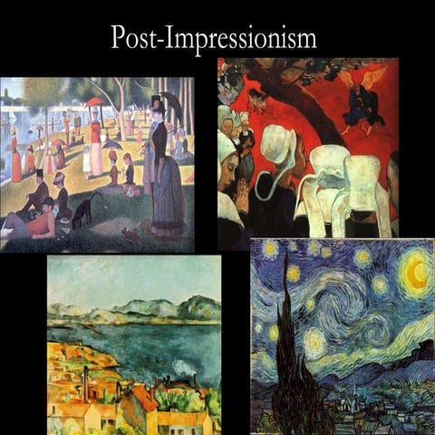 Post impressionism fauvism expressionism