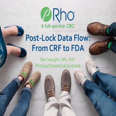 Post-lock Data Flow: From CRF to FDA