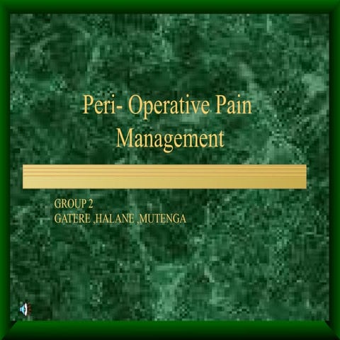 pharmacology of Analgesics, pain and NSAIDs | PPT