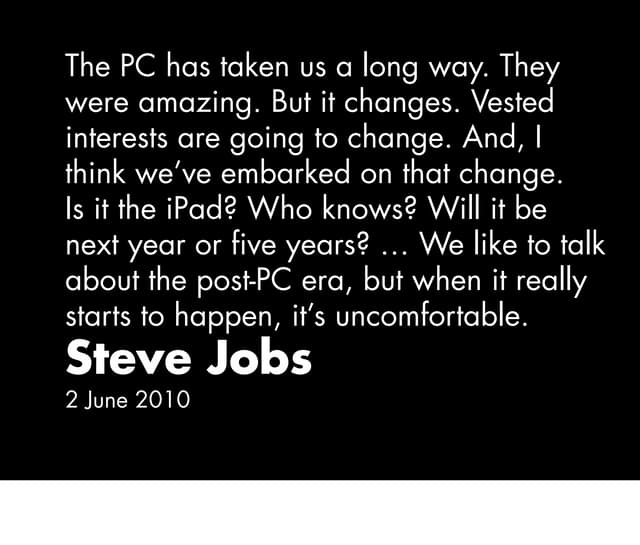 Design in the Post-PC Era