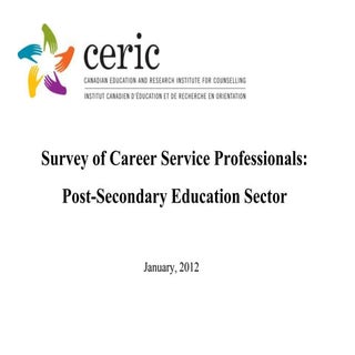 Survey of Career Service Profession...