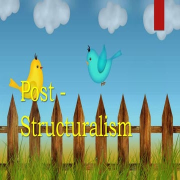 Post   structuralism