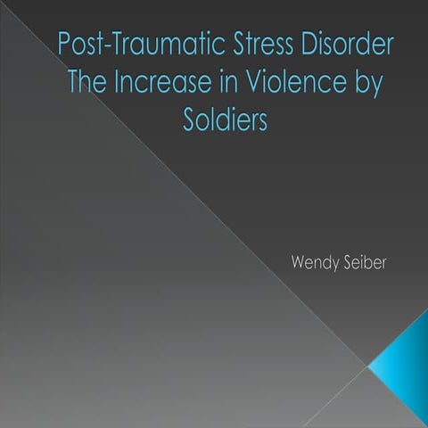 Post traumatic stress disorder