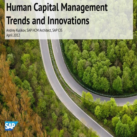 HCM Trends and Innovations
