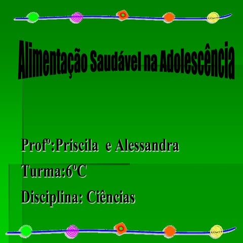 Alimentação Saudável