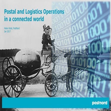 Delivering Real-Time Business Value for Postal Services | PDF