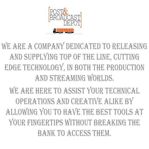 Post and brodcast depot 