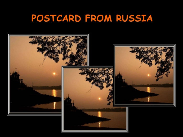 Postcard From Russia