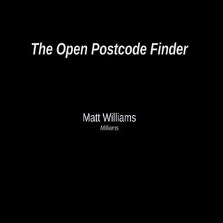 The Open Postcode Finder