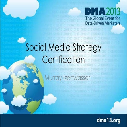 Social Media Strategy Certification