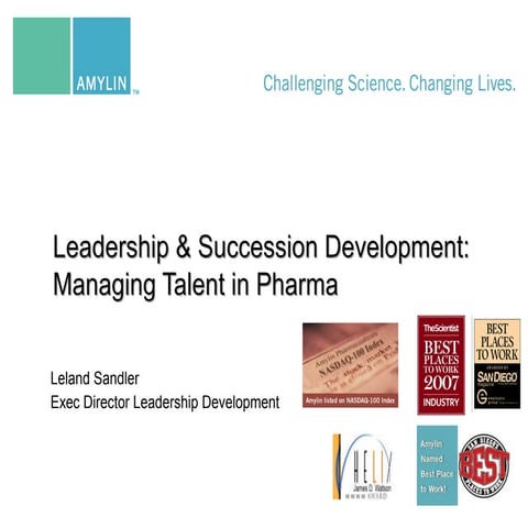 Leland Sandler: Leadership and Succession Development
